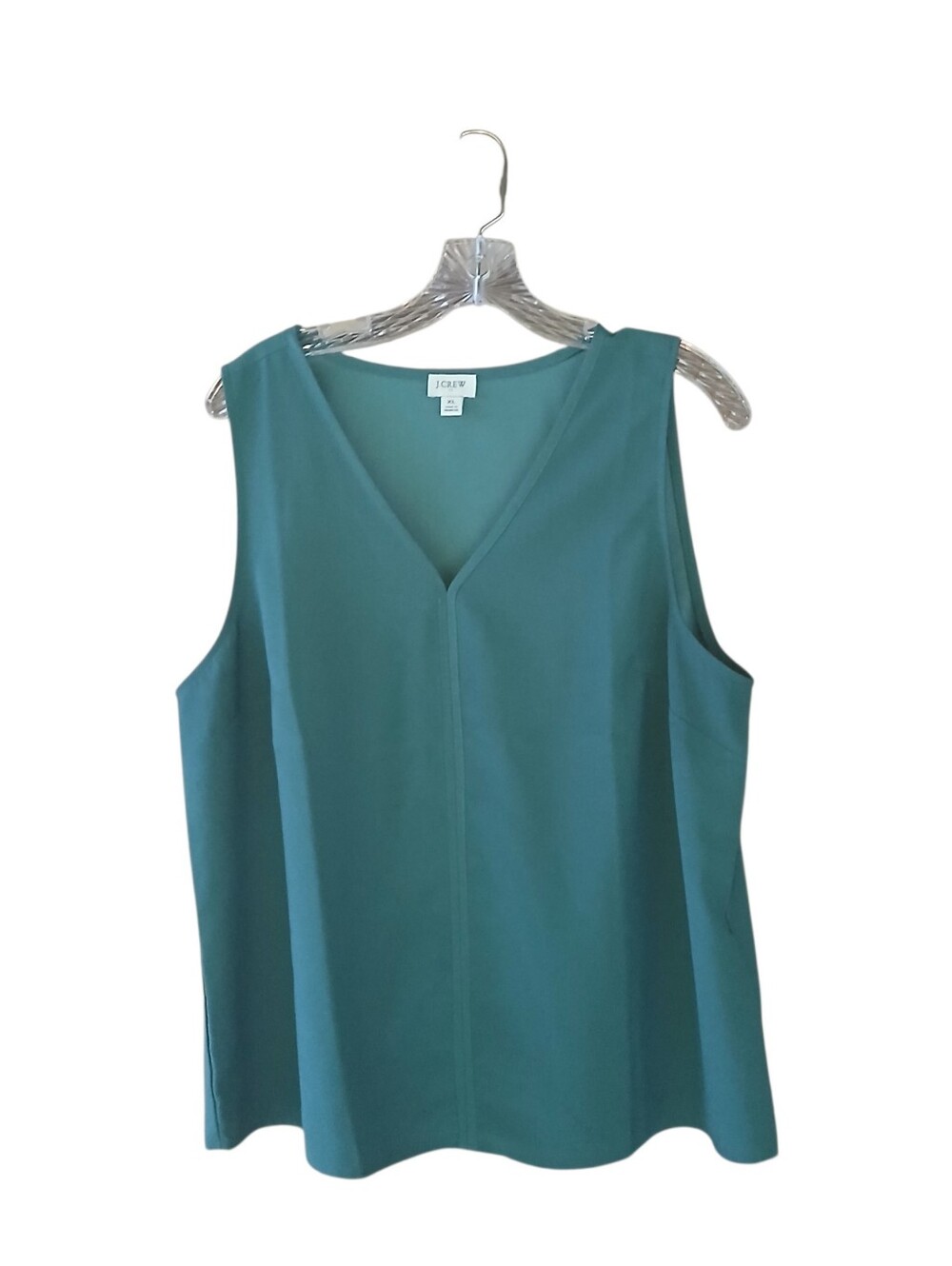 J. Crew Factory Green V Neck Tank Top XL